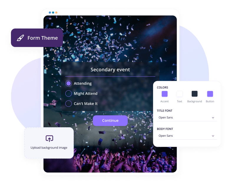 Event planning templates to ease planning